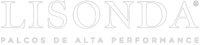 Logotipo Branco da Lisonda, empresa especializada em pisos esportivos