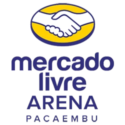 Logotipo da empresa parceira MercadoLivre Arena em projeto executado pela Lisonda